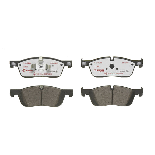 P44026X Brembo XTRA Low-Met Disc Brake Pad Set Brembo Brake Canada
