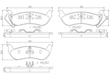 Load image into Gallery viewer, P46002N Brembo PRIME Ceramic Disc Brake Pad Set Brembo Brake Canada