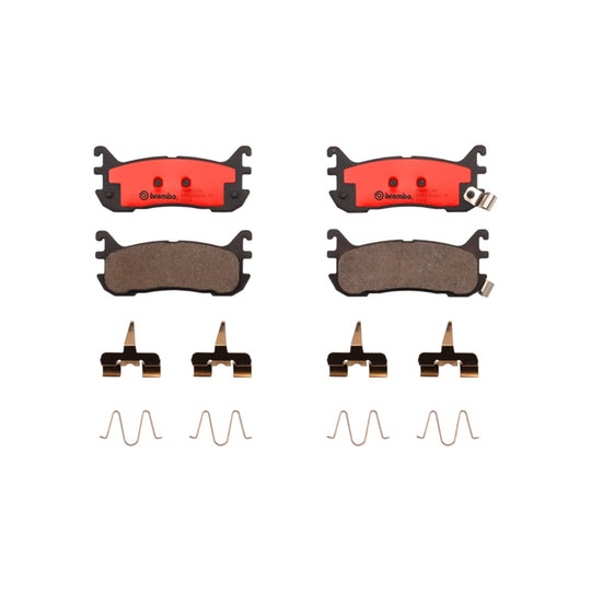 KT00469 Brembo Ceramic Brake Pad and Standard Solid  Brake Disc Kit Brembo Brake Canada