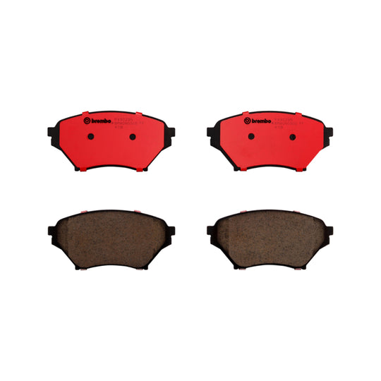 KT00743 Brembo Ceramic Brake Pad and UV Coated Vented  Brake Disc Kit Brembo Brake Canada