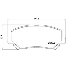 Load image into Gallery viewer, P49045X Brembo XTRA Low-Met Disc Brake Pad Set Brembo Brake Canada