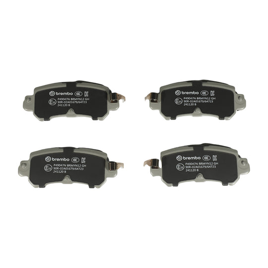 KT00971 Brembo Ceramic Brake Pad and UV Coated Solid  Brake Disc Kit Brembo Brake Canada