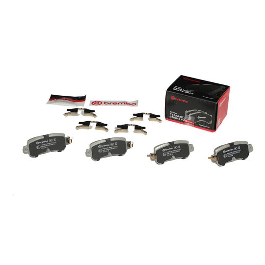 KT00971 Brembo Ceramic Brake Pad and UV Coated Solid  Brake Disc Kit Brembo Brake Canada