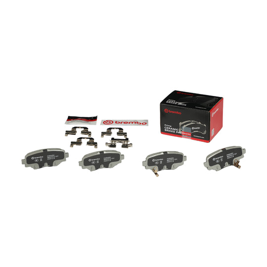 KT00895 Brembo Ceramic Brake Pad and UV Coated Solid  Brake Disc Kit Brembo Brake Canada