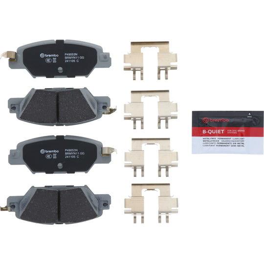 P49053N Brembo PRIME Ceramic Disc Brake Pad Set Brembo Brake Canada