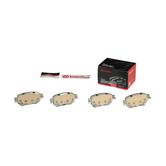 KT00A36 Brembo Ceramic Brake Pad and UV Coated Solid  Brake Disc Kit Brembo Brake Canada