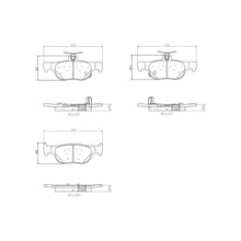 Load image into Gallery viewer, P49064N Brembo PRIME Ceramic Disc Brake Pad Set Brembo Brake Canada