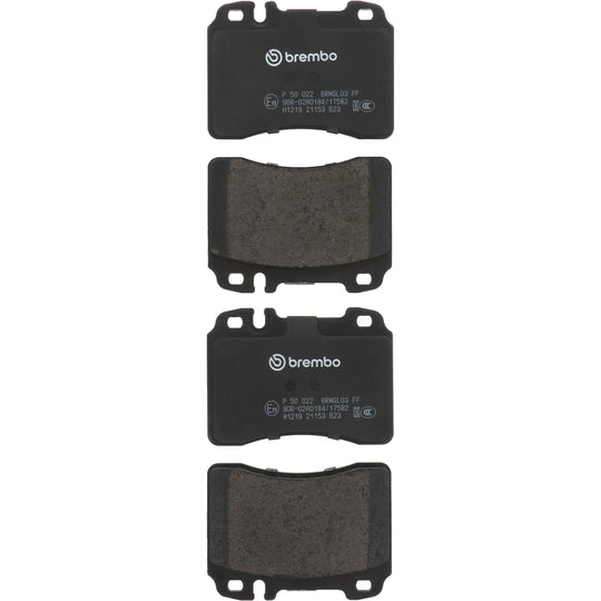 P50022 Brembo Premium Low-Met OE Equivalent Pad Brembo Brake Canada