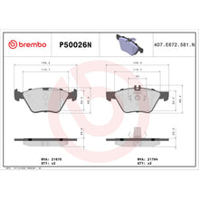 Charger l'image dans la galerie, KT00190 Brembo Disc Brake Kit Brembo Brake Canada