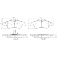 Load image into Gallery viewer, P50029N Brembo PRIME Ceramic Disc Brake Pad Set Brembo Brake Canada