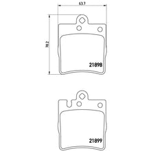 Load image into Gallery viewer, P50033X Brembo XTRA Low-Met Disc Brake Pad Set Brembo Brake Canada