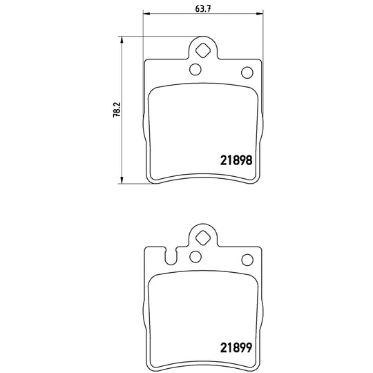P50033X Brembo XTRA Low-Met Disc Brake Pad Set Brembo Brake Canada