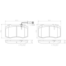 Load image into Gallery viewer, P50041N Brembo PRIME Ceramic Disc Brake Pad Set Brembo Brake Canada