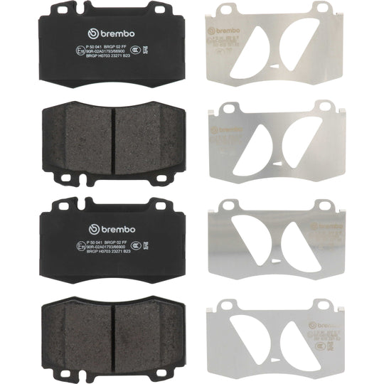 P50041 Brembo Premium Low-Met OE Equivalent Pad Brembo Brake Canada