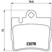 Load image into Gallery viewer, P50042 Brembo Premium Low-Met OE Equivalent Pad Brembo Brake Canada