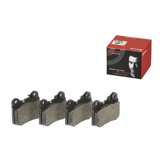 KT04243 Brembo Low-Met Brake Pad and UV Coated Solid  Brake Disc Kit Brembo Brake Canada