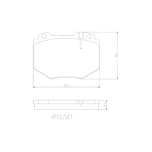 Load image into Gallery viewer, P50048N Brembo PRIME Ceramic Disc Brake Pad Set Brembo Brake Canada