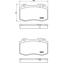 Load image into Gallery viewer, P50053X Brembo XTRA Low-Met Disc Brake Pad Set Brembo Brake Canada