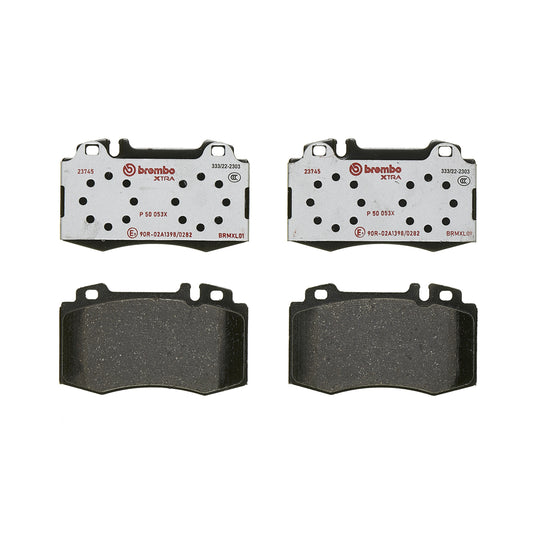 P50053X Brembo XTRA Low-Met Disc Brake Pad Set Brembo Brake Canada