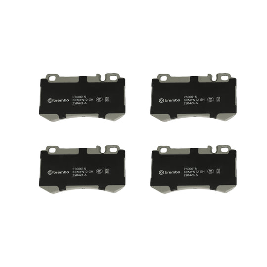 P50061N Brembo PRIME Ceramic Disc Brake Pad Set Brembo Brake Canada