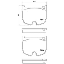 Load image into Gallery viewer, P50062 Brembo Premium Low-Met OE Equivalent Pad Brembo Brake Canada