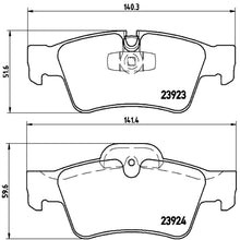 Load image into Gallery viewer, P50064 Brembo Premium Low-Met OE Equivalent Pad Brembo Brake Canada