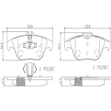 Load image into Gallery viewer, P50068N Brembo PRIME Ceramic Disc Brake Pad Set Brembo Brake Canada