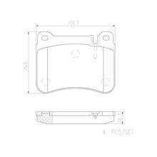 Load image into Gallery viewer, P50073N Brembo PRIME Ceramic Disc Brake Pad Set Brembo Brake Canada