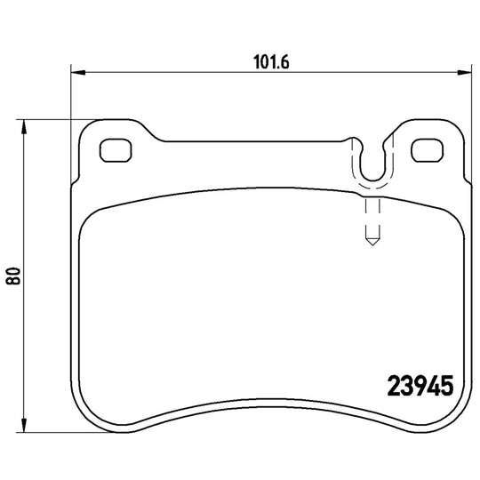 P50073X Brembo XTRA Low-Met Disc Brake Pad Set Brembo Brake Canada