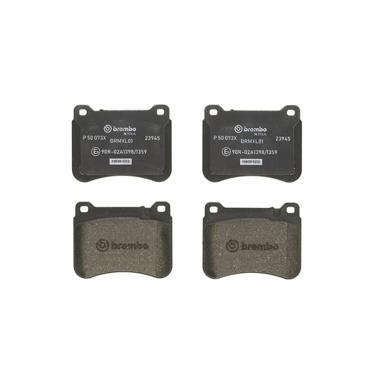 P50073X Brembo XTRA Low-Met Disc Brake Pad Set Brembo Brake Canada