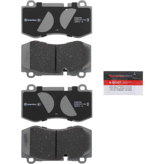 P50074N Brembo PRIME Ceramic Disc Brake Pad Set Brembo Brake Canada