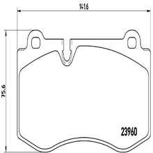 Load image into Gallery viewer, P50074 Brembo Premium Low-Met OE Equivalent Pad Brembo Brake Canada