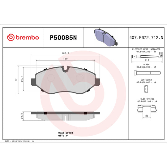 KT00184 Brembo Disc Brake Kit Brembo Brake Canada