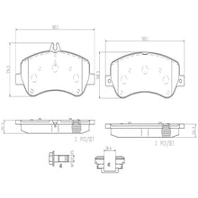 Load image into Gallery viewer, P50086N Brembo PRIME Ceramic Disc Brake Pad Set Brembo Brake Canada