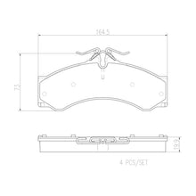 Load image into Gallery viewer, P50088N Brembo PRIME Ceramic Disc Brake Pad Set Brembo Brake Canada