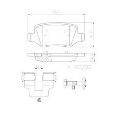 Load image into Gallery viewer, P50090N Brembo PRIME Ceramic Disc Brake Pad Set Brembo Brake Canada