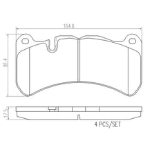 Load image into Gallery viewer, P50092N Brembo PRIME Ceramic Disc Brake Pad Set Brembo Brake Canada