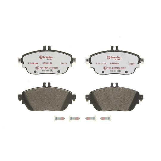 P50093X Brembo XTRA Low-Met Disc Brake Pad Set Brembo Brake Canada