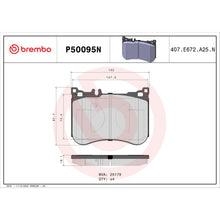 Load image into Gallery viewer, P50095N Brembo PRIME Ceramic Disc Brake Pad Set Brembo Brake Canada