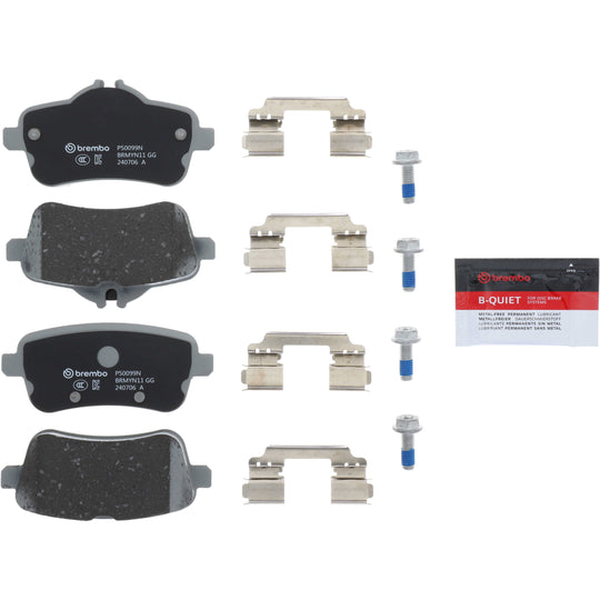 P50099N Brembo PRIME Ceramic Disc Brake Pad Set Brembo Brake Canada