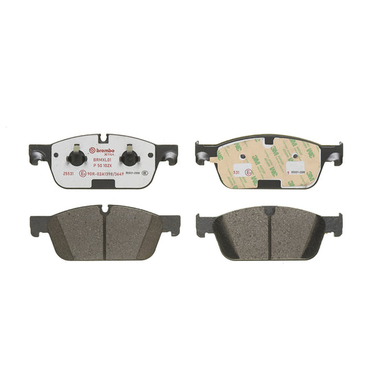 P50102X Brembo XTRA Low-Met Disc Brake Pad Set Brembo Brake Canada