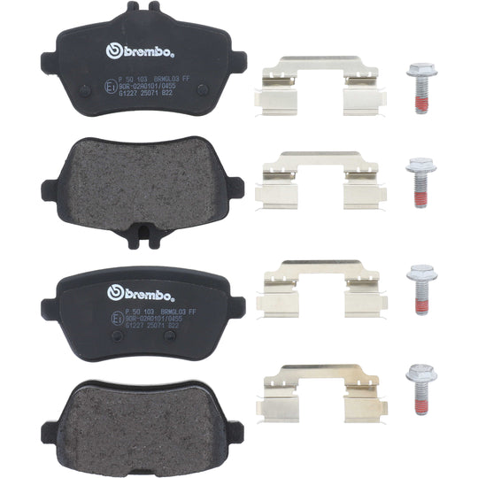 P50103 Brembo Premium Low-Met OE Equivalent Pad Brembo Brake Canada