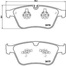 Load image into Gallery viewer, P50105 Brembo Premium Low-Met OE Equivalent Pad Brembo Brake Canada