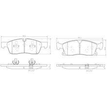 Load image into Gallery viewer, P50108NX Brembo XTRA Ceramic Disc Brake Pad Set Brembo Brake Canada