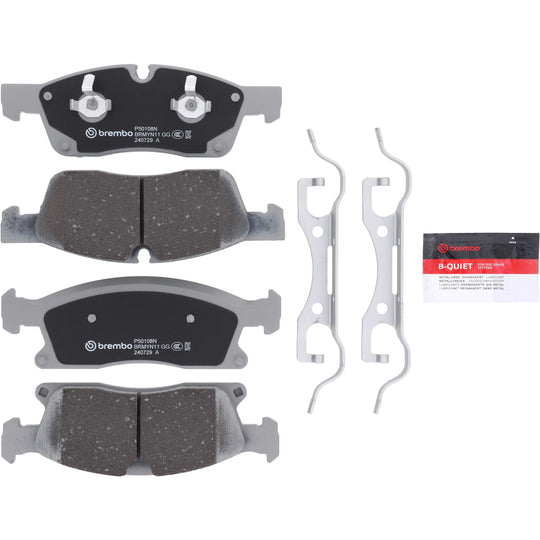 P50108N Brembo PRIME Ceramic Disc Brake Pad Set Brembo Brake Canada