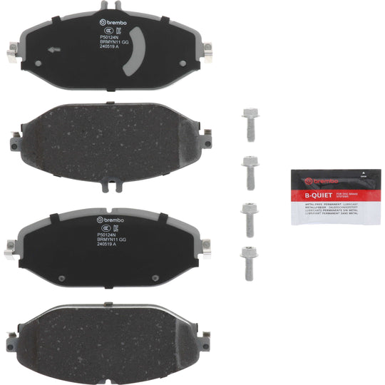 P50124N Brembo PRIME Ceramic Disc Brake Pad Set Brembo Brake Canada