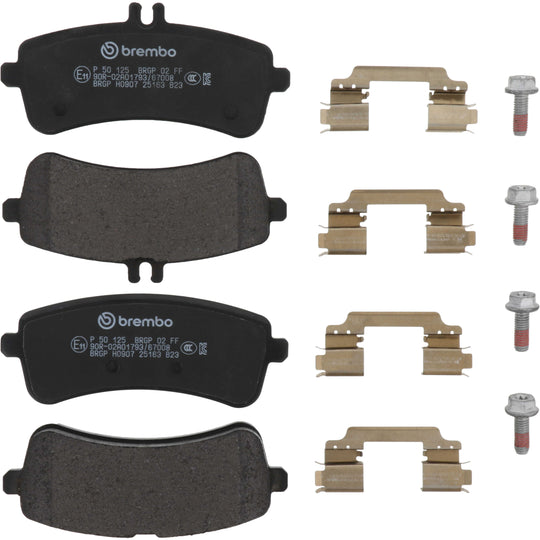 P50125 Brembo Premium Low-Met OE Equivalent Pad Brembo Brake Canada