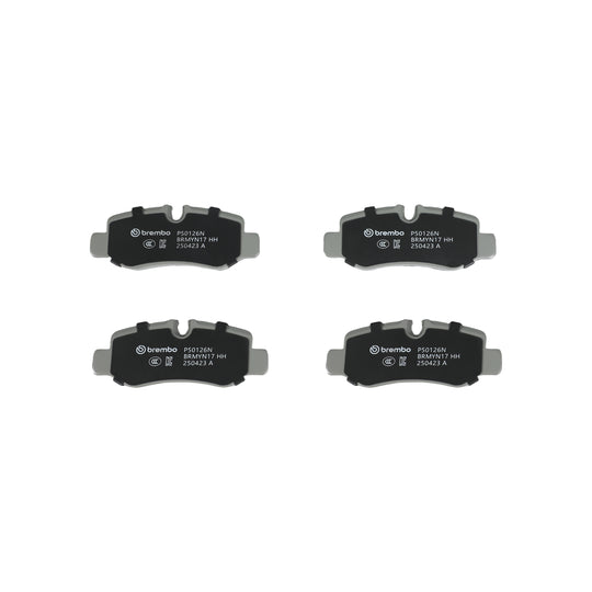 P50126N Brembo PRIME Ceramic Disc Brake Pad Set Brembo Brake Canada