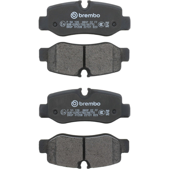 P50126 Brembo Premium Low-Met OE Equivalent Pad Brembo Brake Canada