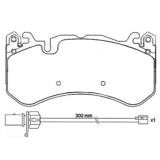 P50127 Brembo Premium Low-Met OE Equivalent Pad Brembo Brake Canada